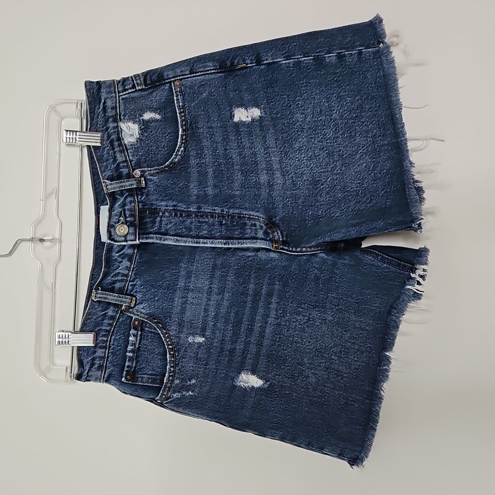Boyish‎ The Monty High Rise Denim Shorts City Lights Size 28